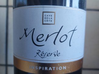 Merlot Inspiration Réserve 2017, Cave de La Côte