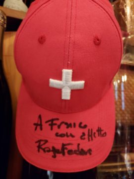 Roger Federer - Restaurant Osteria La Tana dei Pescatori, Como, Italie