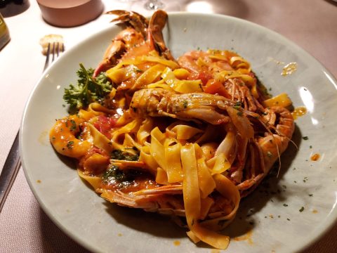 Restaurant Osteria La Tana dei Pescatori, Como, Italie