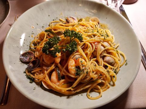 Restaurant Osteria La Tana dei Pescatori, Como, Italie