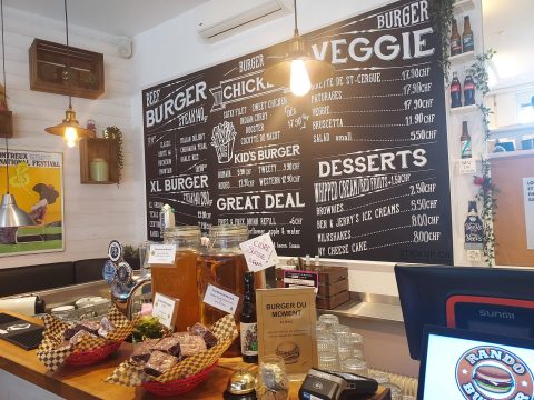 Restaurant Rando Burger, Montreux