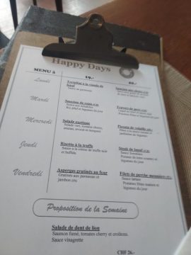 Restaurant Happy Days, Lausanne