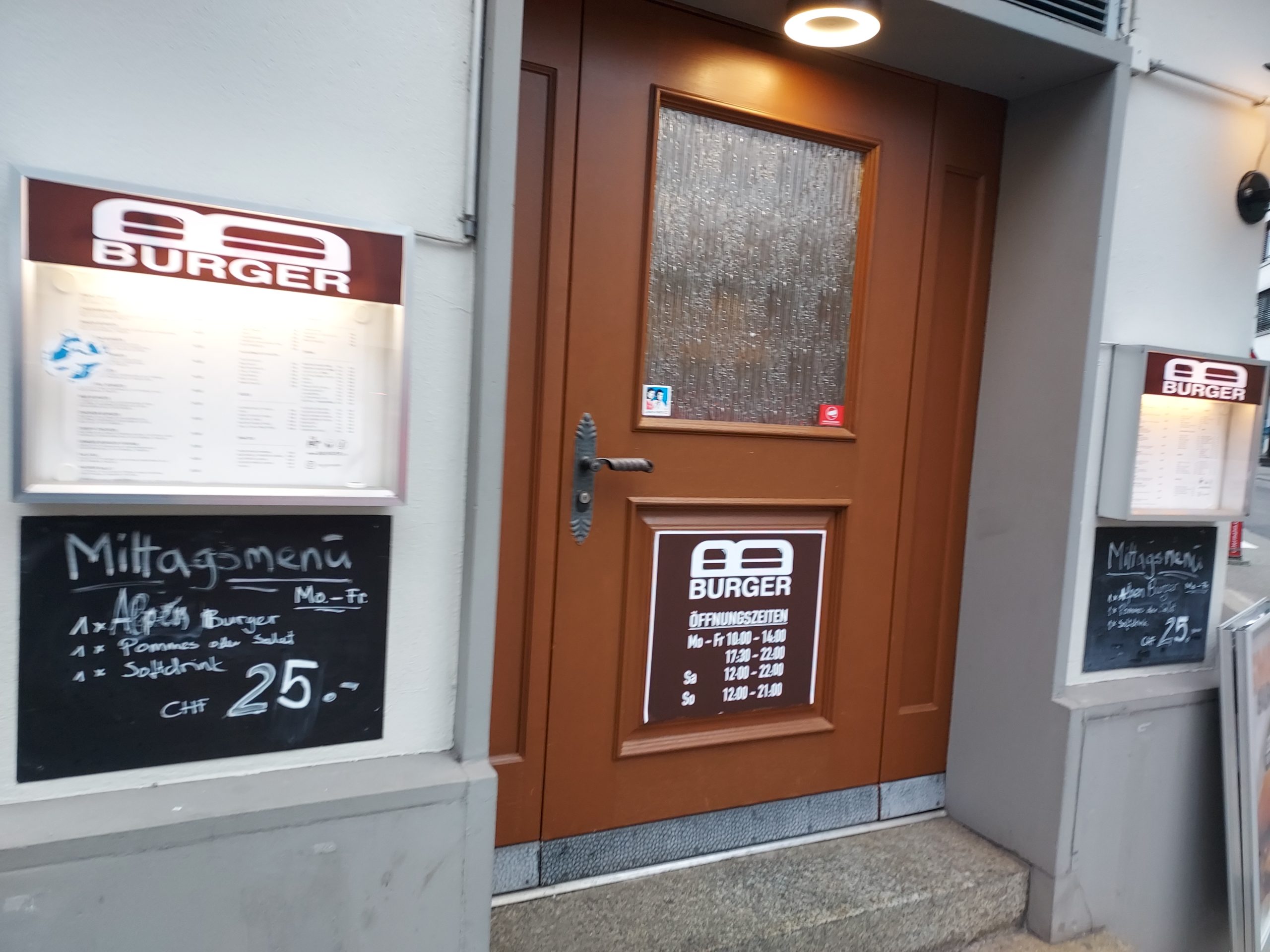 Restaurant B Burger, Baden