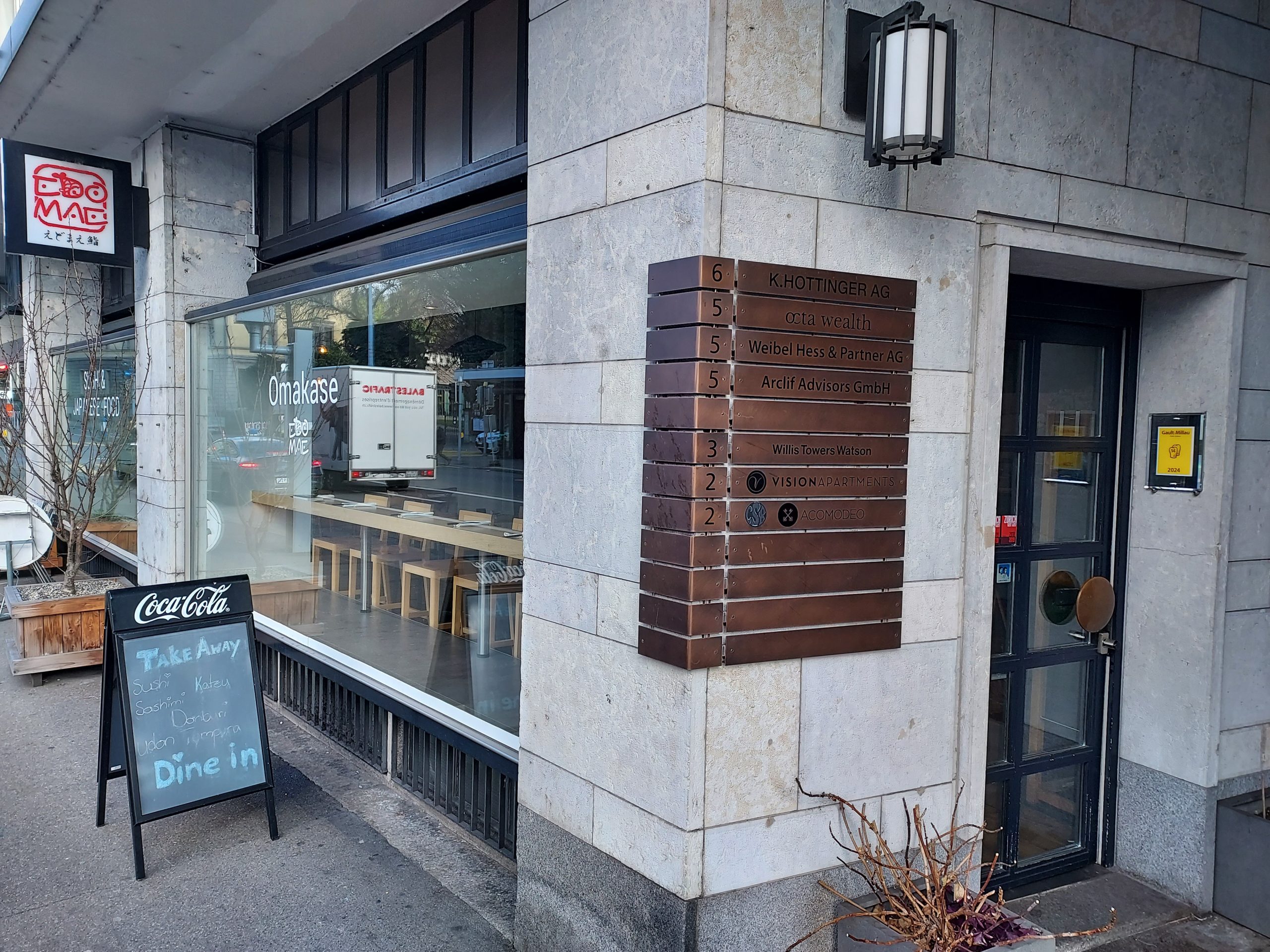 Restaurant Edomae, Zurich