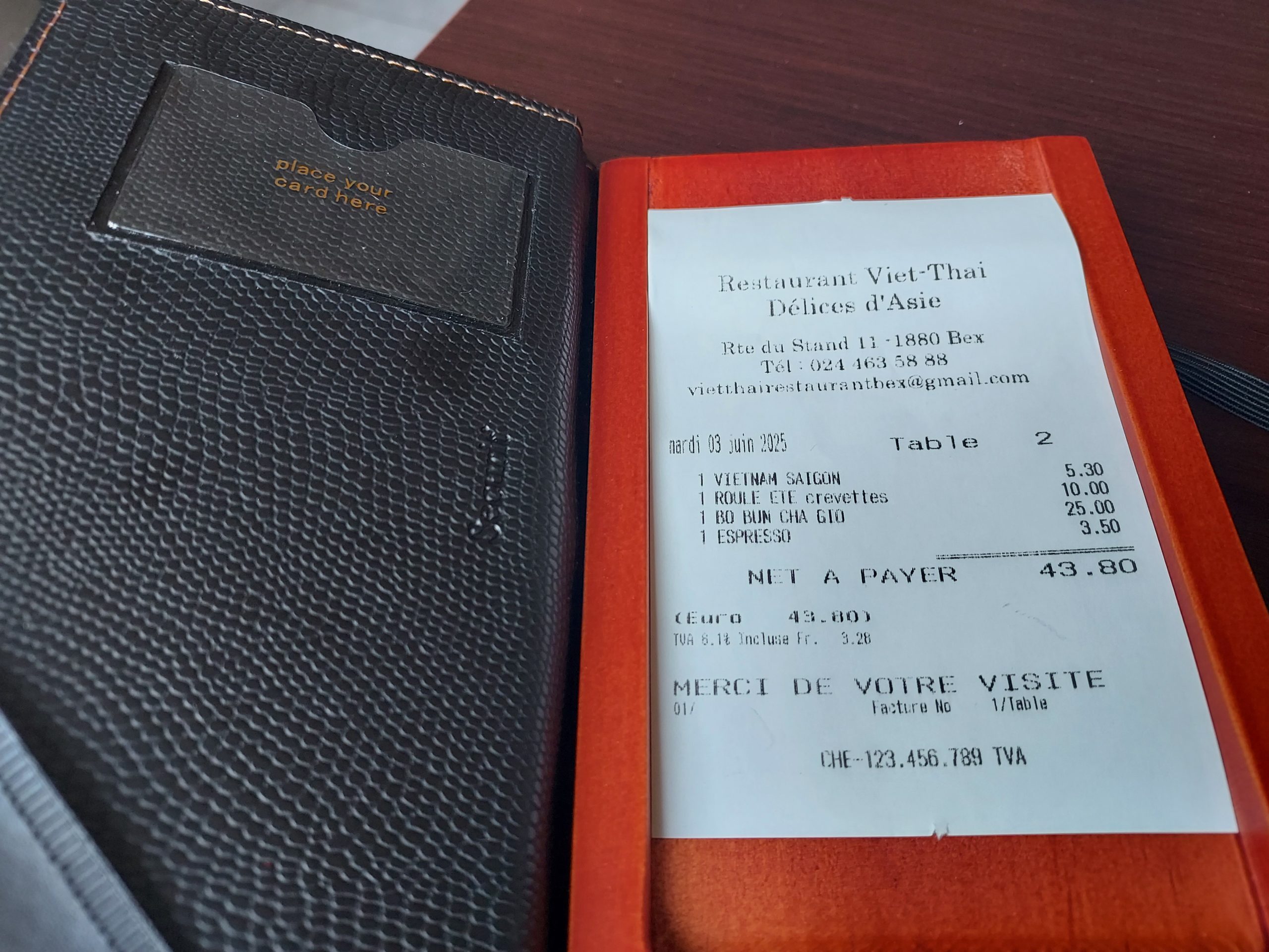 Restaurant Delices d’Asie, Bex