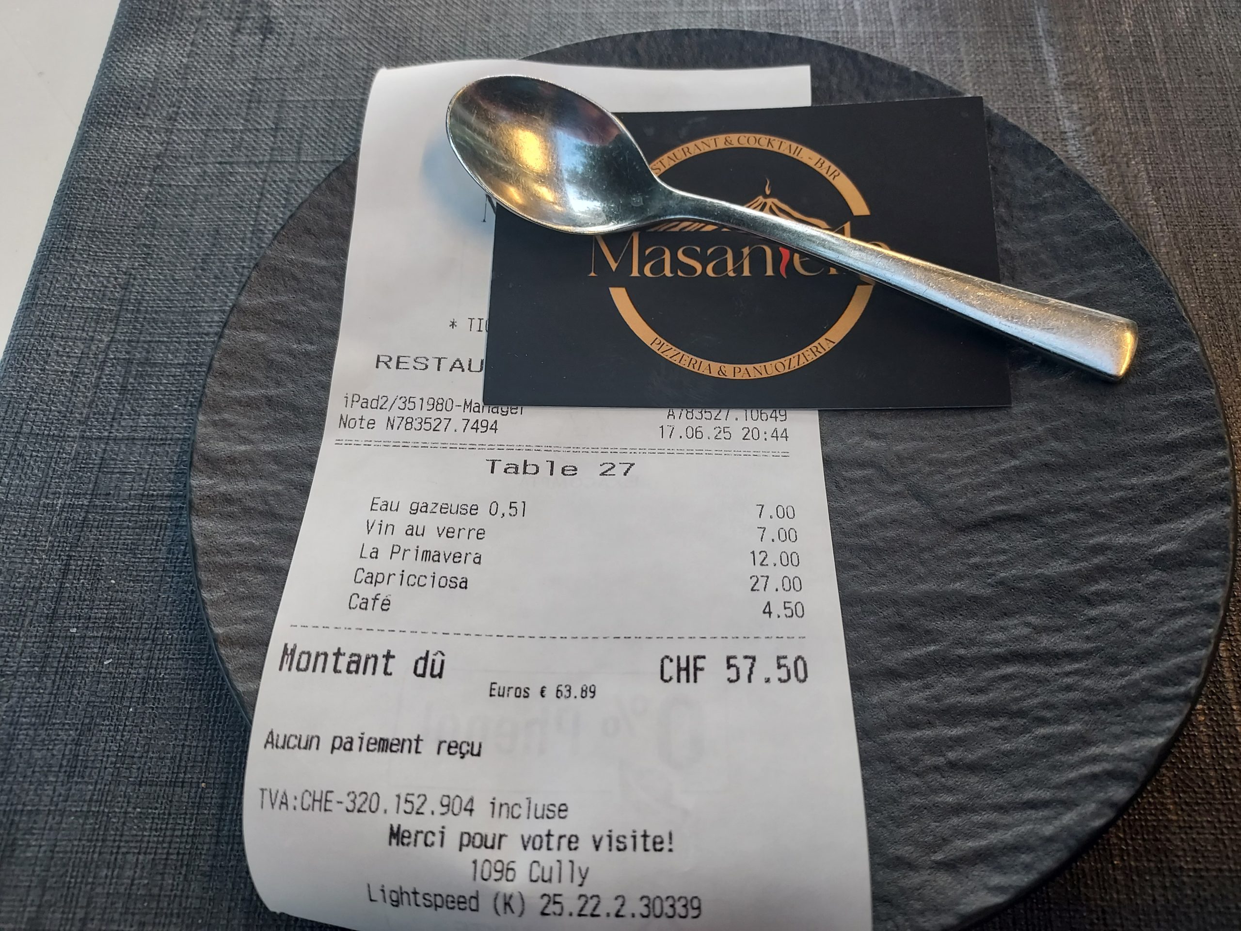 Restaurant Masaniello, Cully