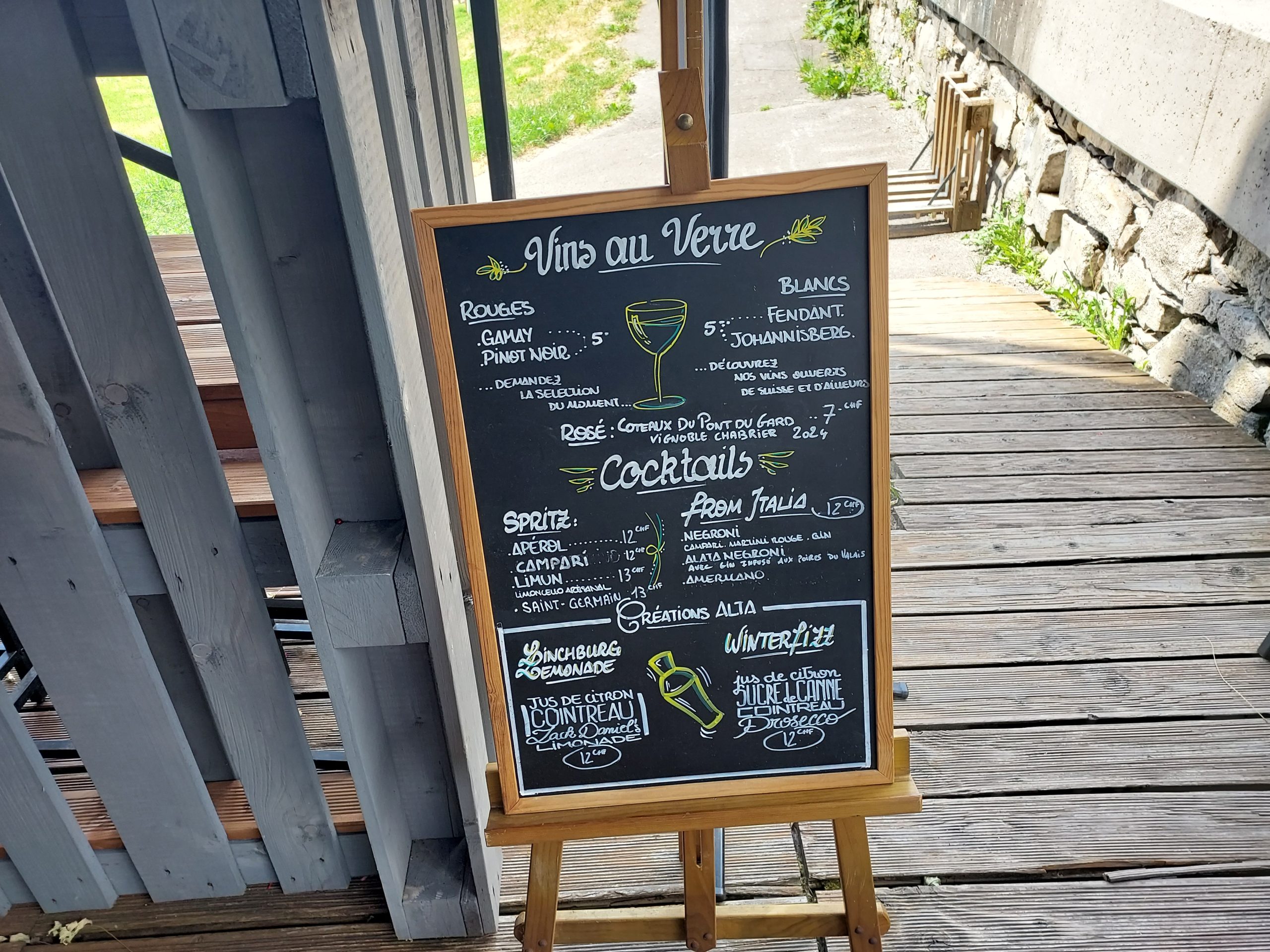 Restaurant ALTA, Champéry