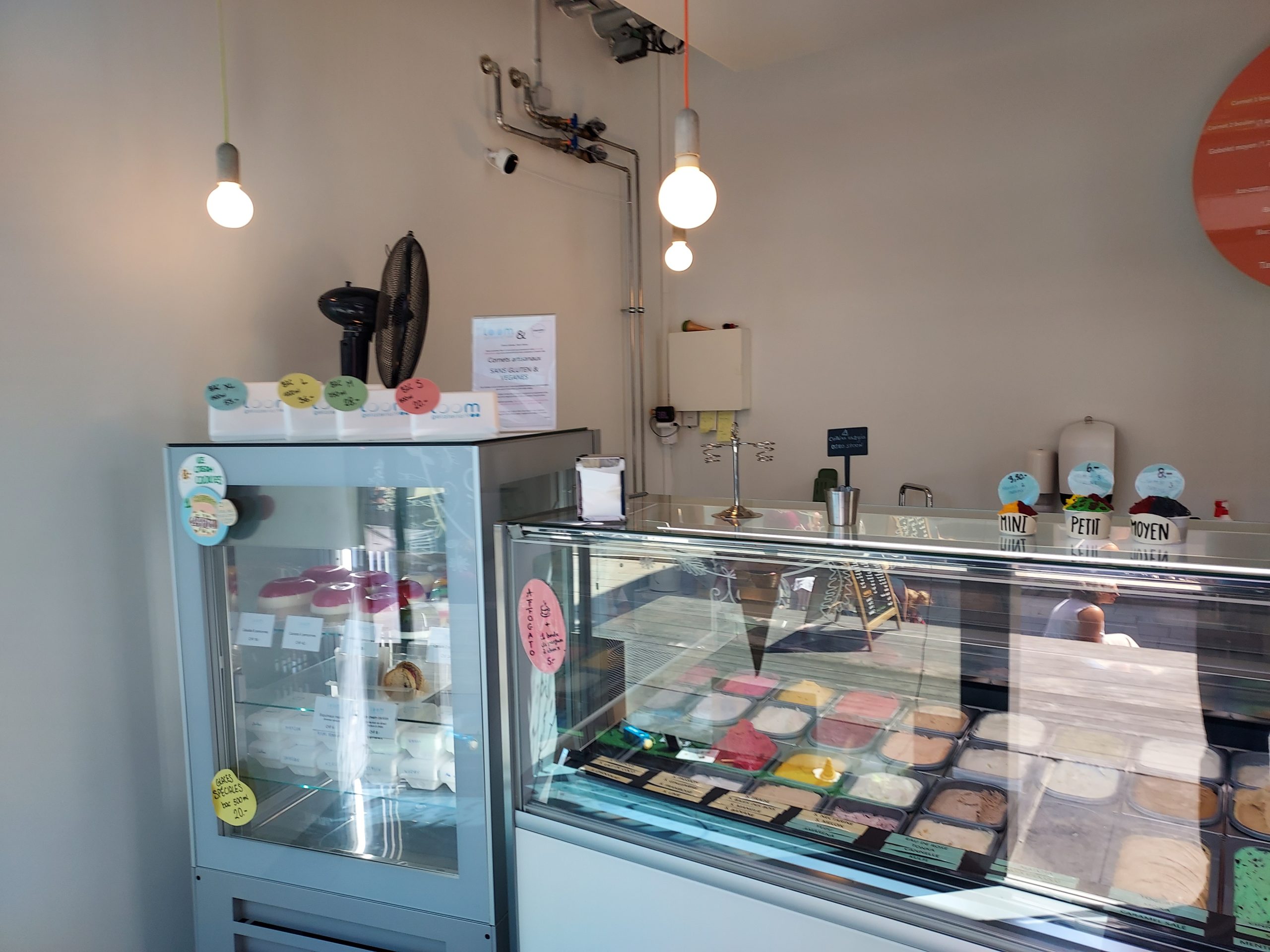 Glaces Gelateria Loom, Lausanne / Flon