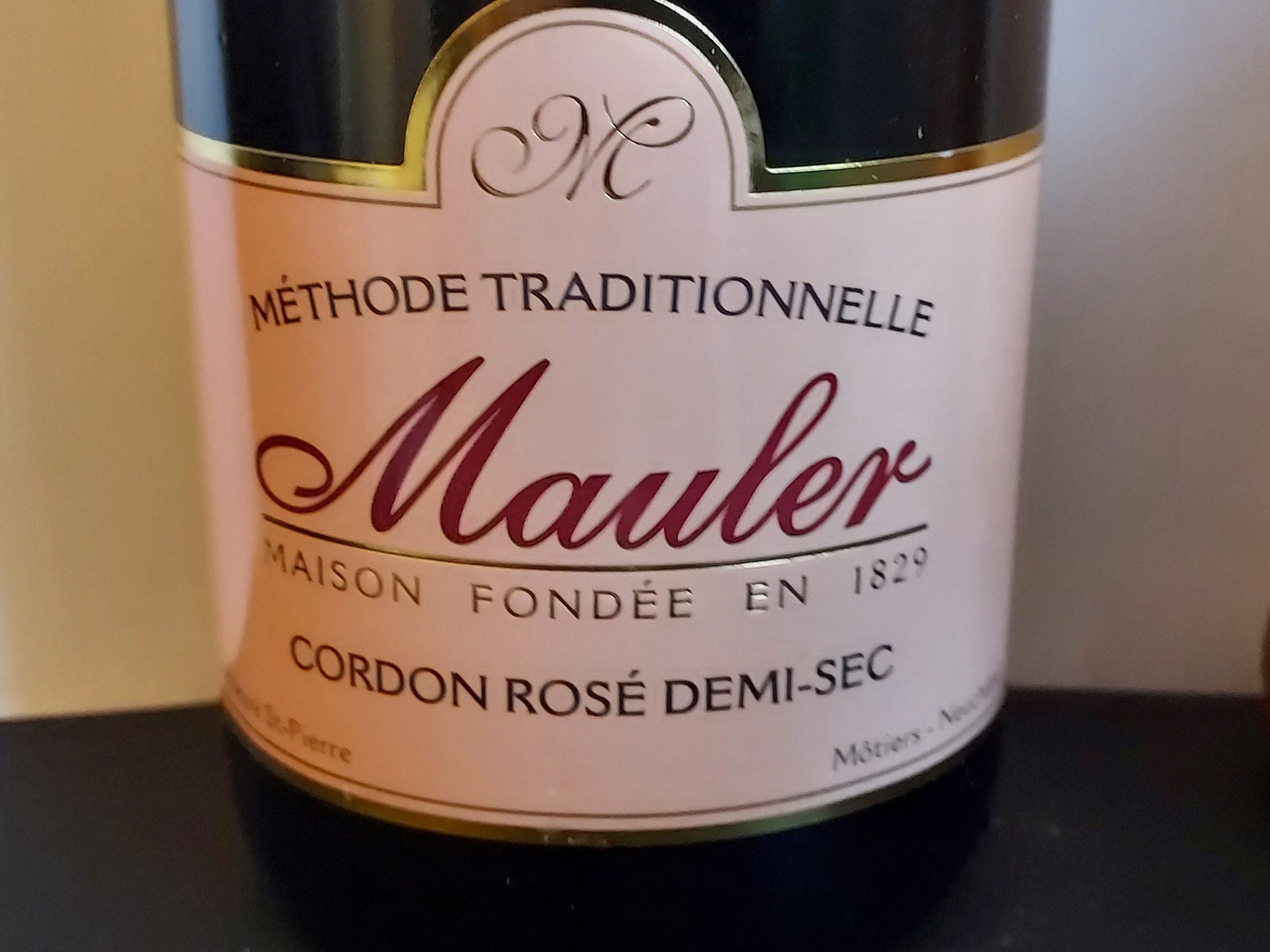 Mauler Cordon Rosé Demi-Sec 