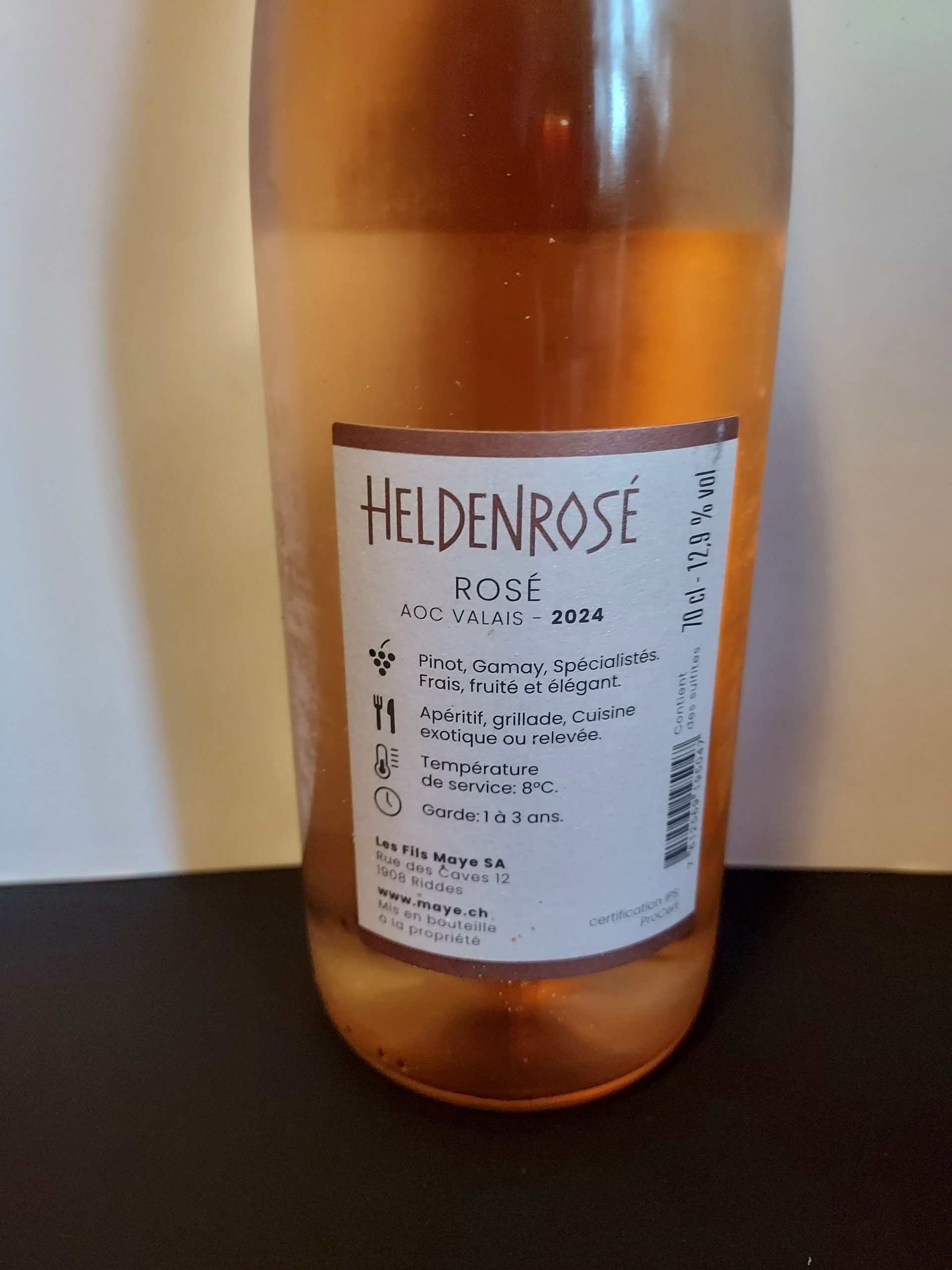 Heldenrosé 2024, Les Fils Maye