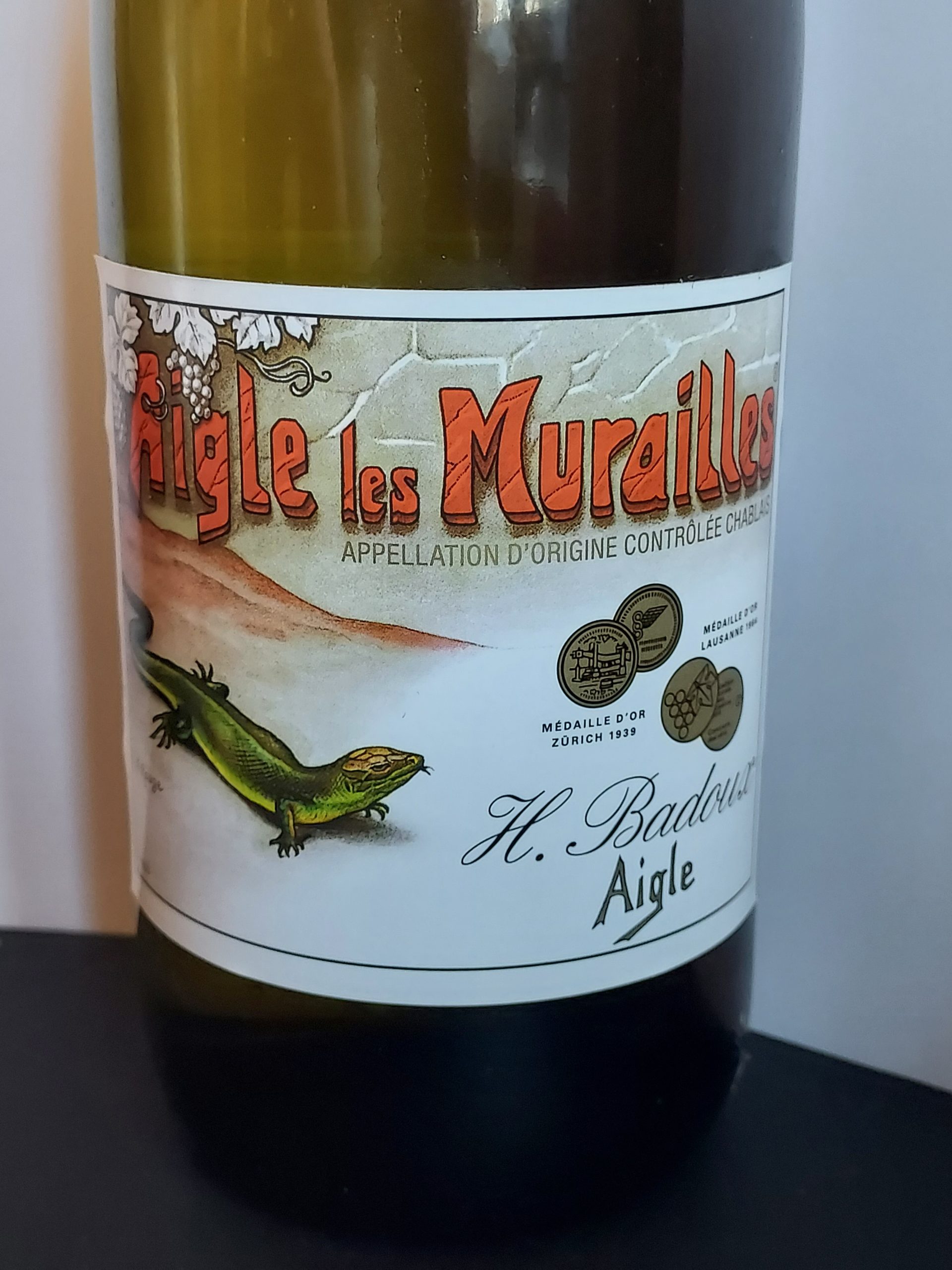Aigle Les Murailles, Henri Badoux, Chasselas, AOC Chablais